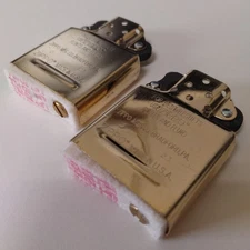 Zippo Gold Inner Unit Set Compatible Models Used