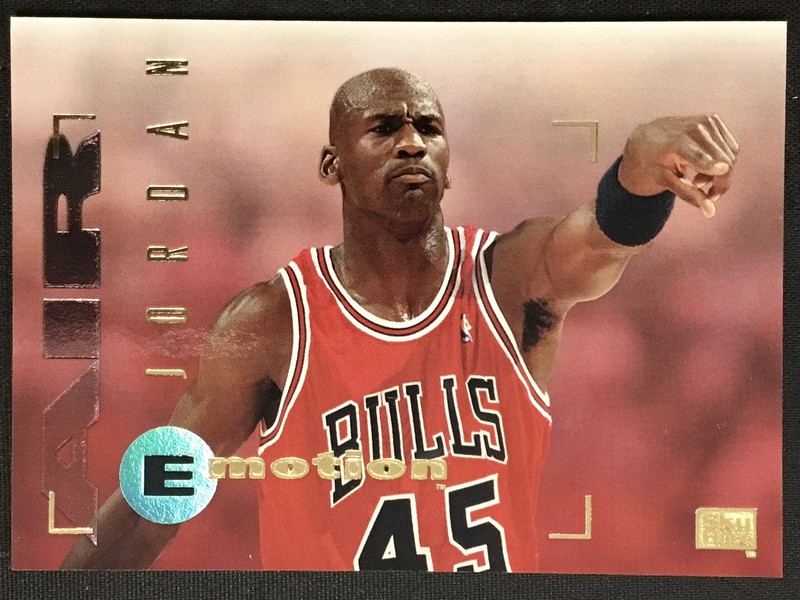 1994-95 SkyBox E-Motion #100 Michael Jordan Chicago Bulls Air MINT NO RESERVE!