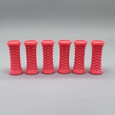 Conair Model HS83R Replacement Set of 6 Pink Curlers Medium No Clips