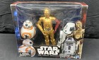 Hasbro Star Wars The Force Awakens BB-8/C-3PO/RO-4LO Droid Figure Set IoB — photo 1