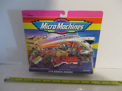 Galoob Micro Machines #19 Ranch Riders Set 1995 MOC