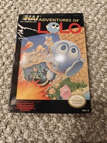 Adventures Of LOLO 1 2 3 Nintendo Nes In Box 
