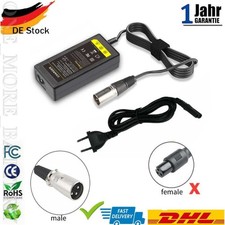Ladegerät Akku 24V 10Ah L1thium Ionen für Pedelec E-B1ke Elektr0fahrrad 29.4V 2A