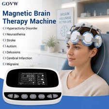 Transcranial r.T.M.S Device for Depression Anxiety Sleep Focus Wellness Aid Home