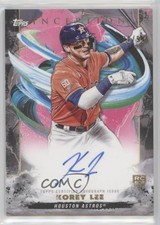 2023 Inception Base Rookie and Emerging Stars Magenta 21/99 Korey Lee Auto 19cf