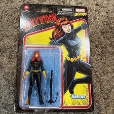 Black Widow Marvel Legends Retro Kenner 3.75  Action Figure