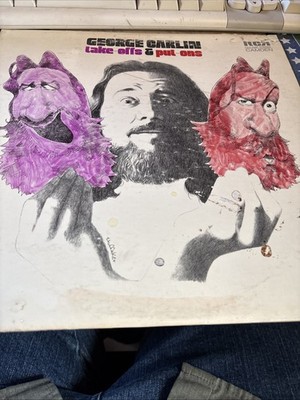 George Carlin Take Offs And Put Ons 1972 RCA CAS-2566 Comedy 33rpm Vinyl LP NM