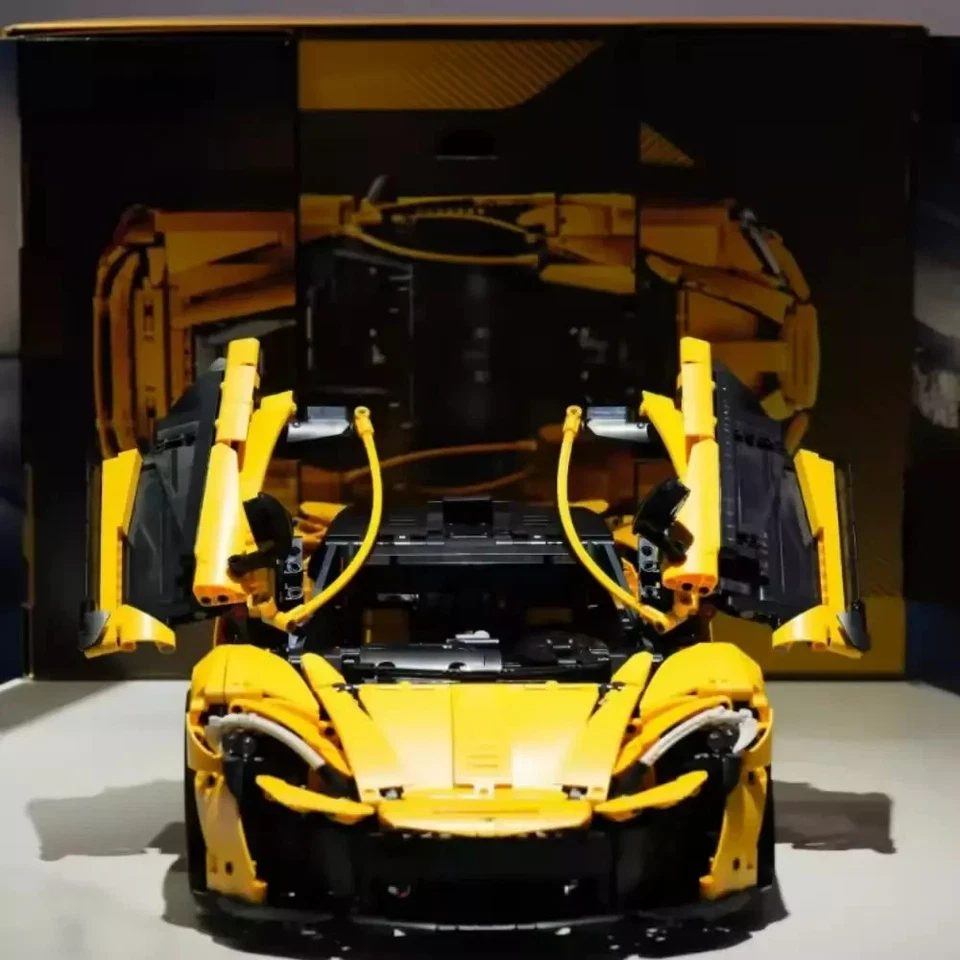 BUILDINGBLOCKS McLaren P1 Building Blocks 3893 Teile, Bausteine Komplettset TECHNIC limitiert
