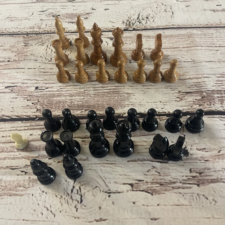 Vintage W.M.F. Juego de ajedrez Drueke - Análisis muy antiguo pequeño y poderoso años 20 Foto 2 de 4