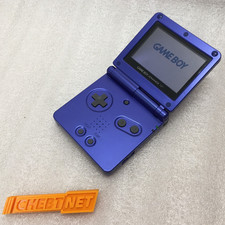 MINT Nintendo Game Boy Advance GBA SP AGS-001 Cobalt Blue - TESTED + NEW BATTERY