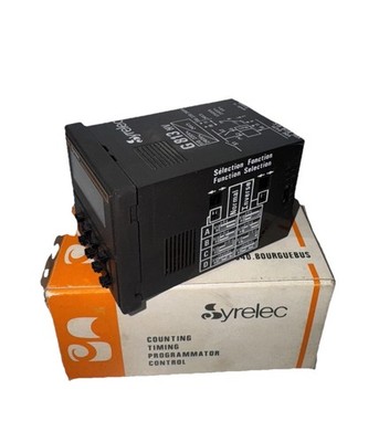 Syrelec G 813 HV / G813HV Multifunction Timer Relay, Counter, 24V (New in Original Packaging)