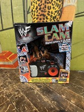 VINTAGE 1999 WWF SLAM CAM CAMERA FIGURE WWE WCW ELITE LEGENDS RETRO HASBRO LJN