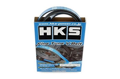 HKS Fine Tune V Belt 4PK885 Blue Reinforced Fan Belt Performance