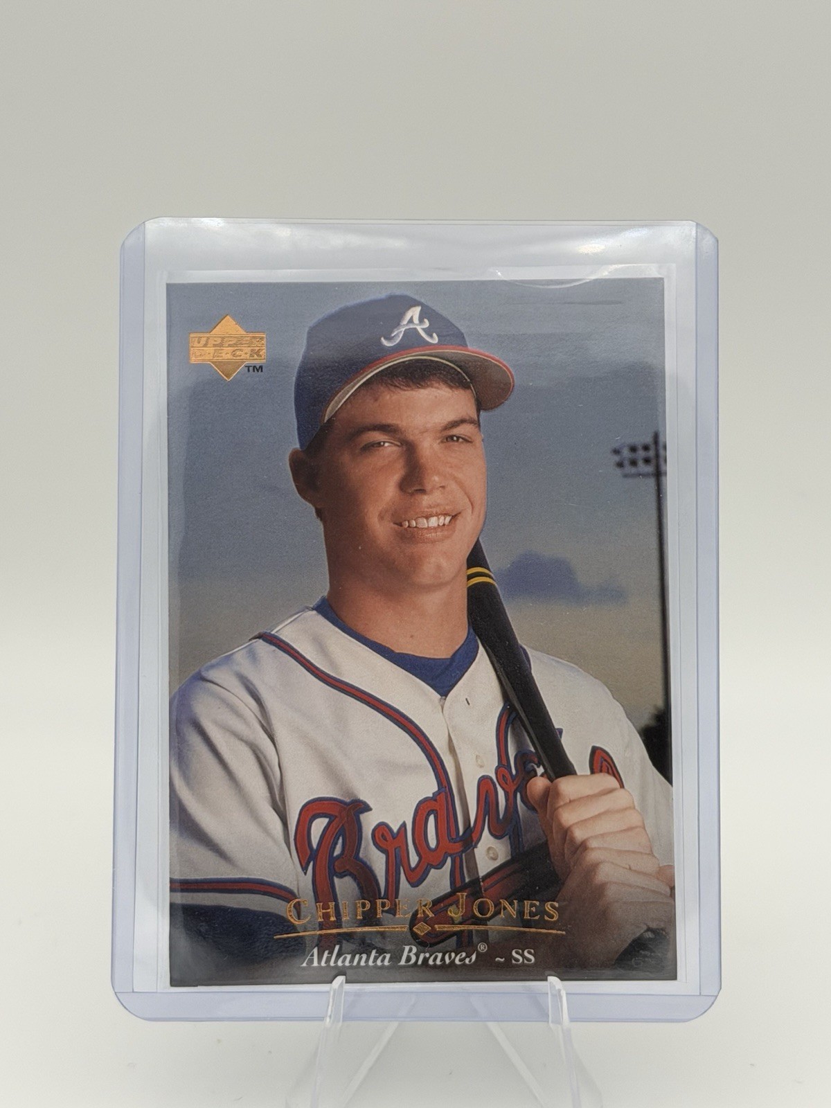 1995 Upper Deck Electric Diamond #293 Chipper Jones
