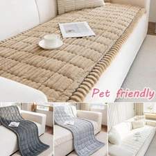 Thick Corduroy Couch Covers Sofa Cushion Protector Pets Dog Bed Cover Pet Mat *
