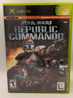 Star Wars Republic Commando - Xbox, Complete In Box CIB, With Registration Card