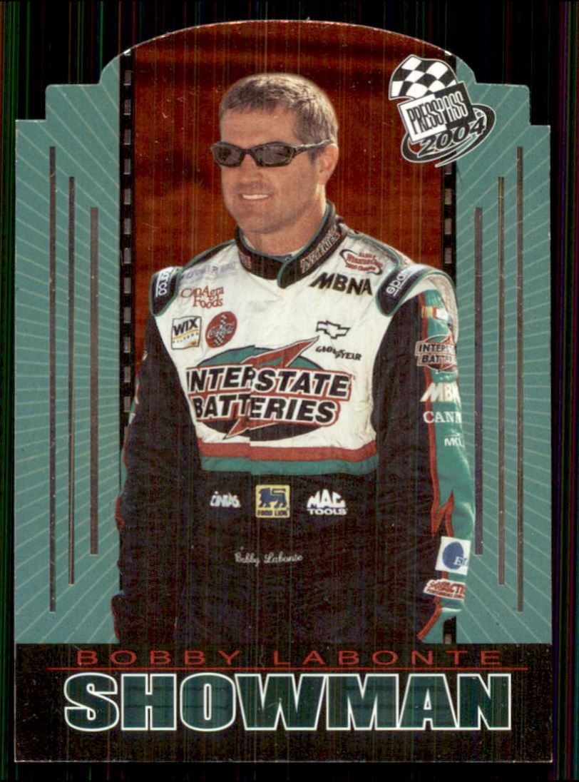 2004 Press Pass Showman #S8A Bobby Labonte