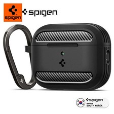 Spigen Apple AirPods Pro 3 Hülle Schutzhülle 360° Case mit Karabiner Schwarz