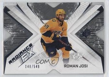 2022-23 SPx Radiance F/X 48/549 Roman Josi #RFX-42 z6b