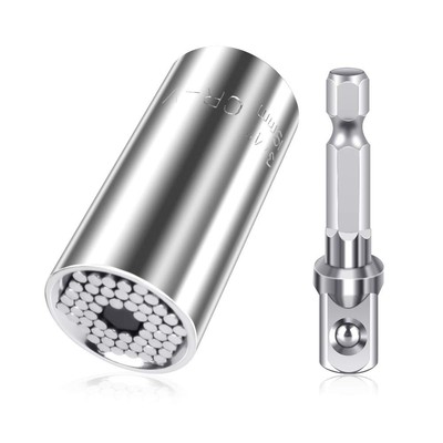 Super Universal Socket Tools Gifts for Men, Grip Socket Set Fits Standard 1/4...