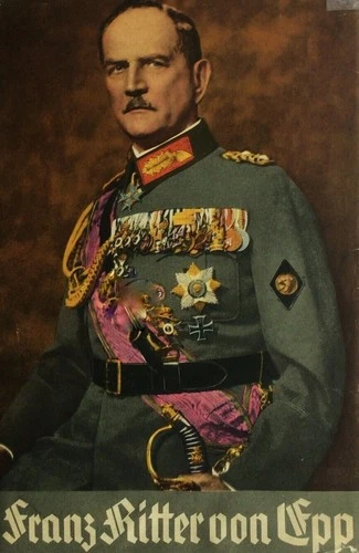 WW2 REICHS KOMMISSAR RITTER VON EPP POUR L'MERITE KNIGHTS CROSS WMC BAVARIA WAR