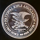 NRA National Rifle Association 2nd Amendment Bear Arms-0.999 Silver 1 Oz Coin