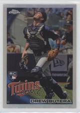 2010 Topps Chrome Refractor Drew Butera #202 6z2
