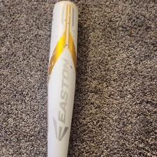 30/27 -3 Easton Ghost X BB18GX Baseball Bat White/Gold Balanced Metal Alloy