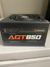 ARESGAME AGT Series 1000W Power Supply, 80+ Gold Certified, Fully Modular, (NEW)