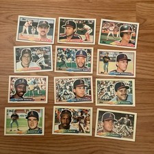 1988 Topps Big Baseball Cards. California Angels Team Set Of 12. Wally Joyner