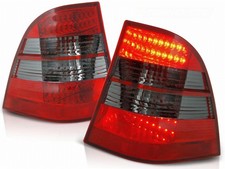 LED Rückleuchten Set für Mercedes ML W163 (1998–2005) 🚗 | Rot/Smoke