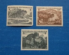 Austria Stamps, Scott 685-687 Complete Set MNH