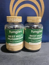 2)Fungies Best Multi Mushroom Gummies Superfood Supplement  60 Count