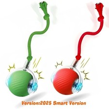New Cat Interactive Ball Toy,Automatic Rolling Cat Ball Rechargeable,SmartKitten