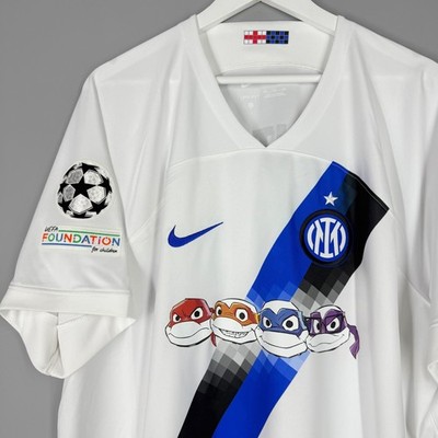 NWT INTER MILAN INTERNAZIONALE SHIRT JERSEY TURTLES NINJA #10