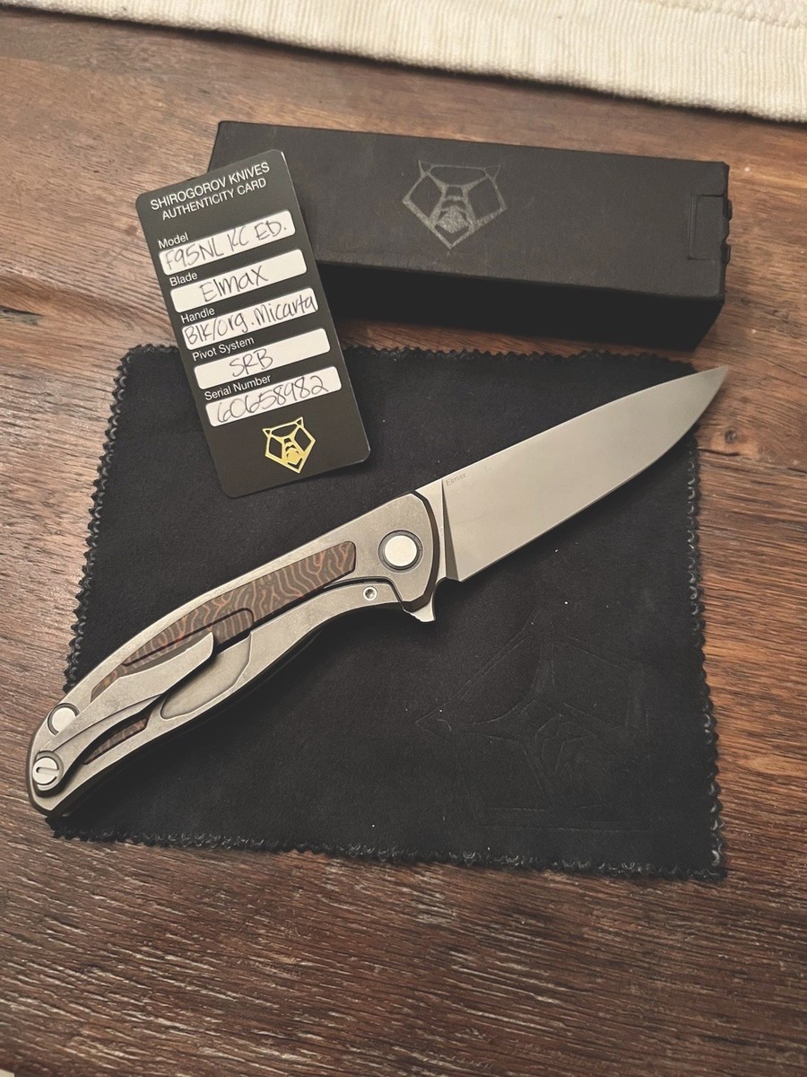 Shirogorov F95NL KC Edition Elmax “Crazy Micarta” | eBay
