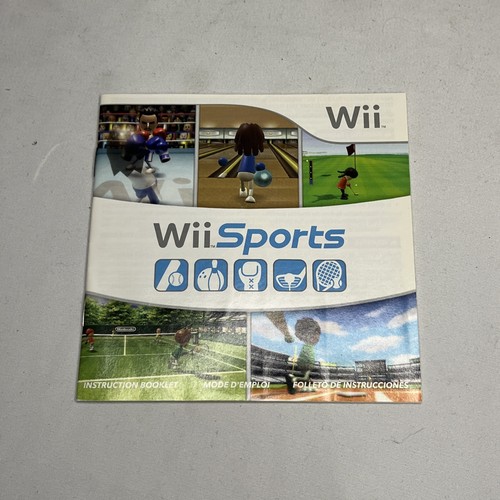 Wii Sports (Nintendo Wii, 2006) & Manual - Picture 2 of 4