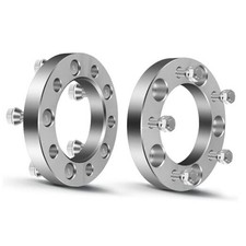 5x5.5 Wheel Spacers 5 Lug 1 inch Real Forged Spacers with 1/2" ThreadSize