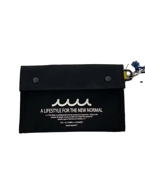 muta MARINE Sacoche Shoulder Bag, Cotton, Black, MMJC-619001