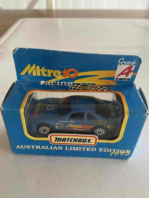 #ad Matchbox Mitre10 Racing Ford Falcon EF Larkham 1995 Diecast Car Boxed Mint Car AU $8.00