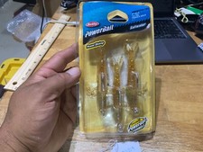 Berkley Powerbait Shimp Tequila Gold fishing lure (lot#20219)