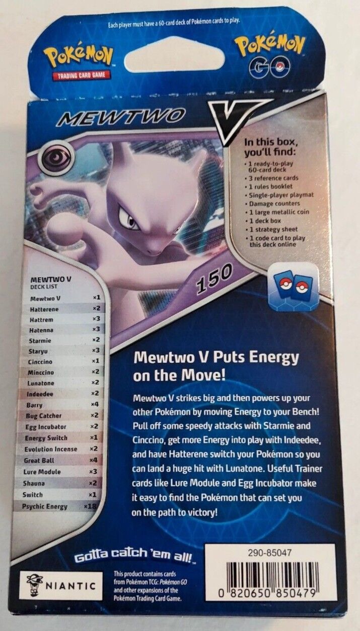 Pokemon GO V Battle Decks: Mewtwo V and Melmetal V (Set of 2) - Pokemon  Products » Pokemon Elite Trainers Boxes, Decks, and Box Sets - Untapped  Games