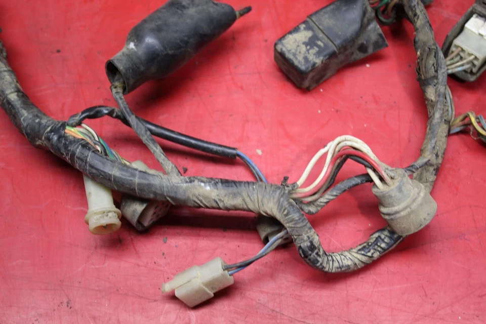 1988 YAMAHA TERRAPRO 350 MAIN ENGINE WIRING HARNESS MOTOR WIRE LOOM - Image 2 of 4