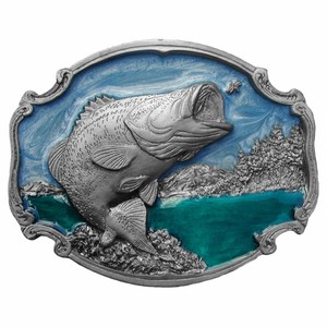 fly fishing belt buckle