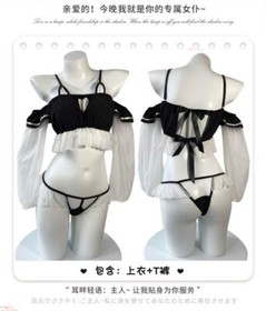 Sexy Lingerie Cat Cosplay Costume Women Sleepwear Kitty Girl Uniform Night Dress