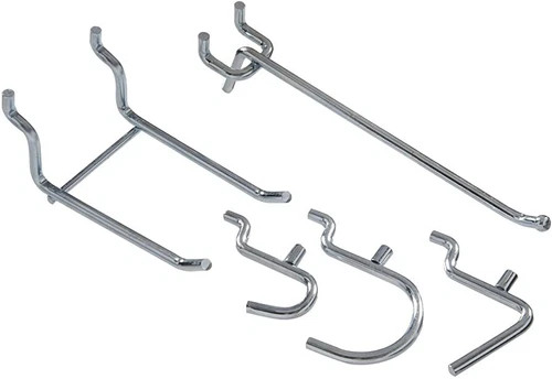Hillman 853068 Workshop Peg Hook Kit, Zinc Plated (16 PC)