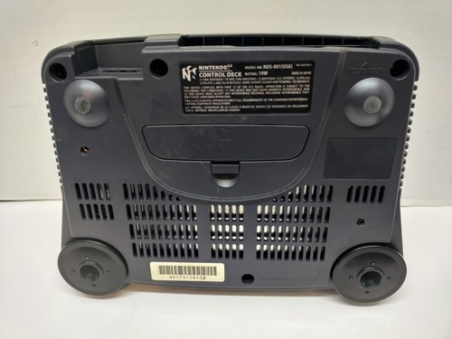 Pacchetto console di gioco di sistema Nintendo 64 N64 con controller e cavi testati dall'OEM - Foto 10 di 16