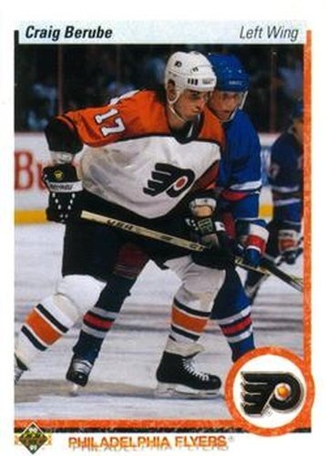 450 Craig Berube - Philadelphia Flyers - 1990-91 Upper Deck Hockey
