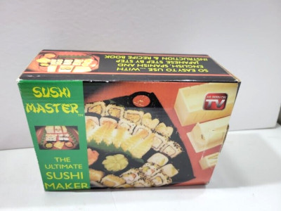 Sushi Master International Sushi Maker Plus, As Seen On TV New In