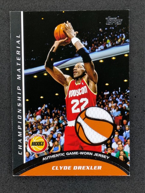 2009-10 Topps - Championship Material #CM-CD Clyde Drexler Rockets